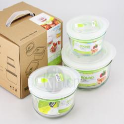 樂(lè)格斯圓形玻璃保鮮盒